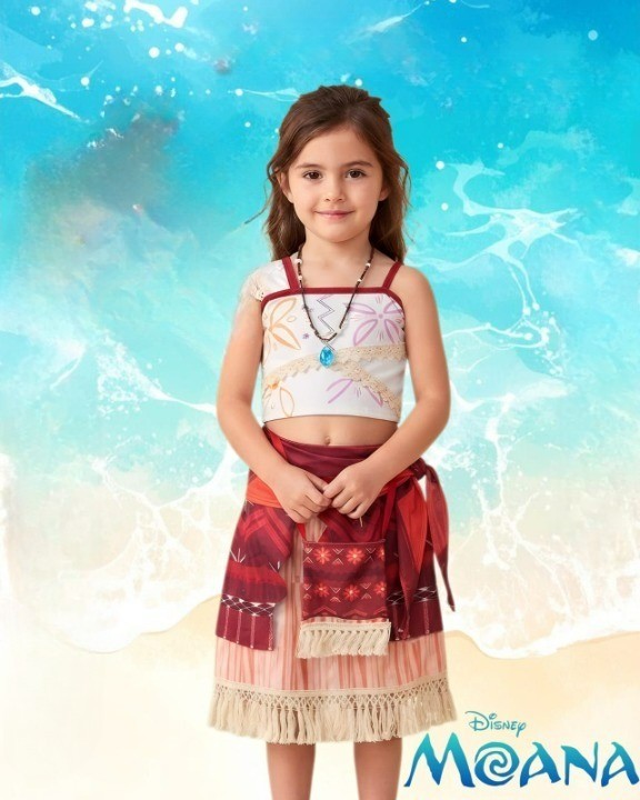 Disfraz de Moana 2